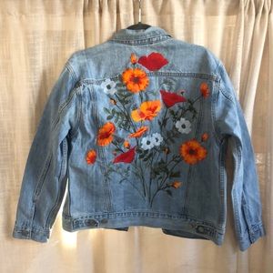 Levi's Ex-Boyfriend Embroidered Trucker Jacket